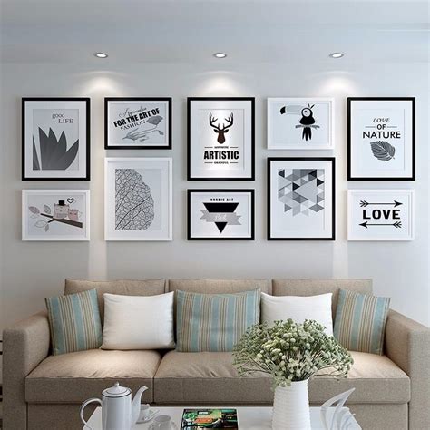 Wuxk The Nordic Photo Wall Frame Wall Living Room
