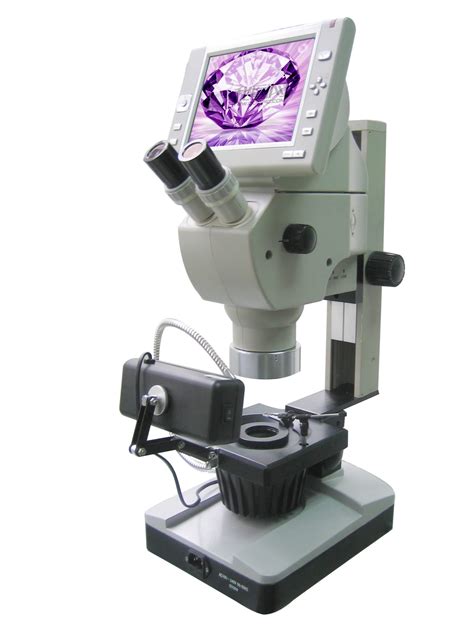 Blm800 Gemological Microscope With Lcd Screen And Built In Camera