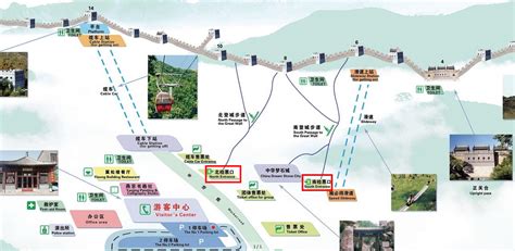 Great Wall Maps Maps Of Jinshanling Simatai Mutianyu Great Wall