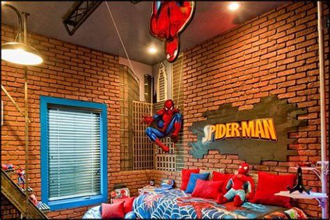 Spider man bedroom 1 little boy bedroom ideas boys bedroom. Decorating theme bedrooms - Maries Manor: Superheroes ...