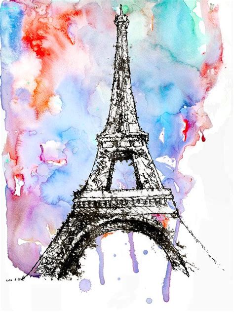 Watercolor Print Fine Art Poster Watercolor Painting By Zarstudio 29