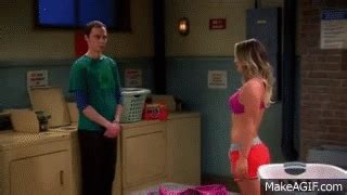 The Big Bang Theory Hot Penny In Bra On Make A GIF