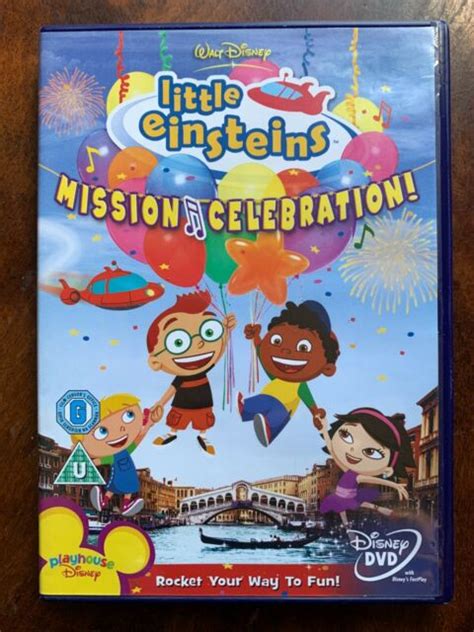 Little Einsteins Volume 1 Mission Celebration Uk Import Dvd Region