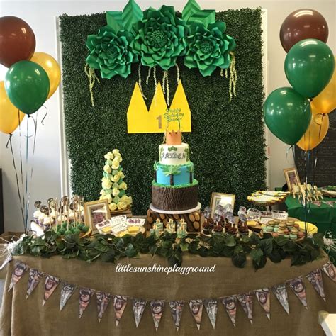 Where The Wild Things Are Theme Birthday Party Happy Kid Party