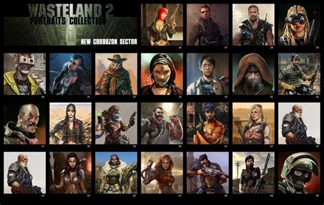 Portraits Collection At Wasteland 2 Nexus Mods And Community