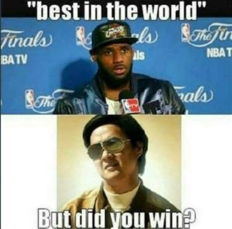 Photo Best In The World Lebron At The Podium But Did You Win Meme