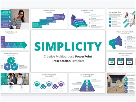 Dribbble Business Multipurpose Powerpoint Presentation Template01