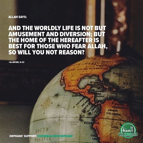 Allah ﷻ says And the worldly life is not but amusement and diversion