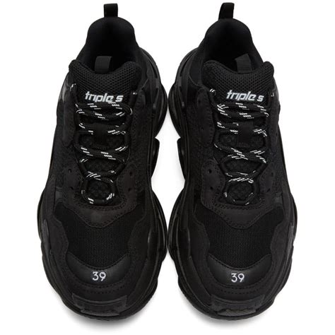 Shop at our store and also enjoy the best in daily editorial content. Lyst - Balenciaga Black Triple S Sneakers in Black for Men