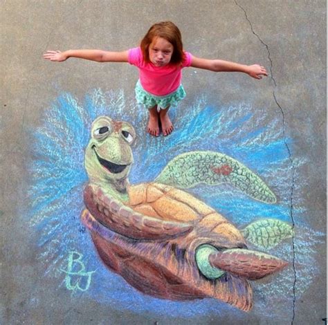 This Dads Chalk Art Puts Yours To Shame Urbanmoms