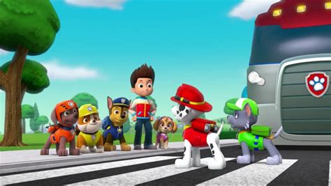 Image Paw Patrol Pups Save A School Bus Scene 48 Paw Patrol