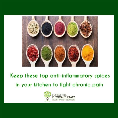 Top Anti Inflammatory Spices To Fight Chronic Pain Forest Hill