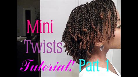 Strategically braid your hair to the front and allow it to hang loosely onto your forehead. How to Do Mini Twists on Short/Medium Length Natural Hair ...