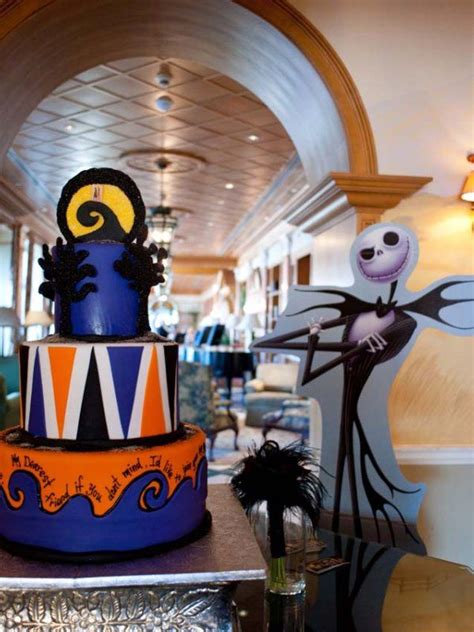 You'll find nightmare before christmas decals featuring jack skellington along with other popular characters from the movie. nightmare before christmas cake | Halloween wedding cakes ...
