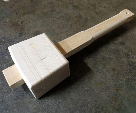 Easy Wooden Mallet : 7 Steps (with Pictures) - Instructables