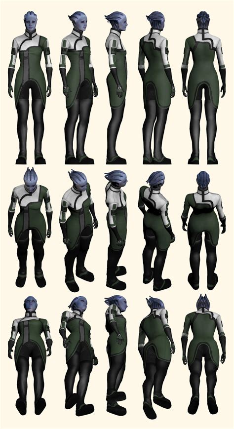 Mass Effect Liara Casual Reference By Troodon80 On Deviantart