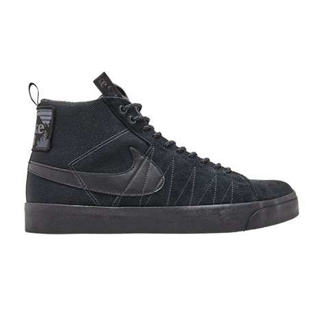 Nike Sb Zoom Blazer Mid Acclimate Pack Triple Black Find Lowest Price