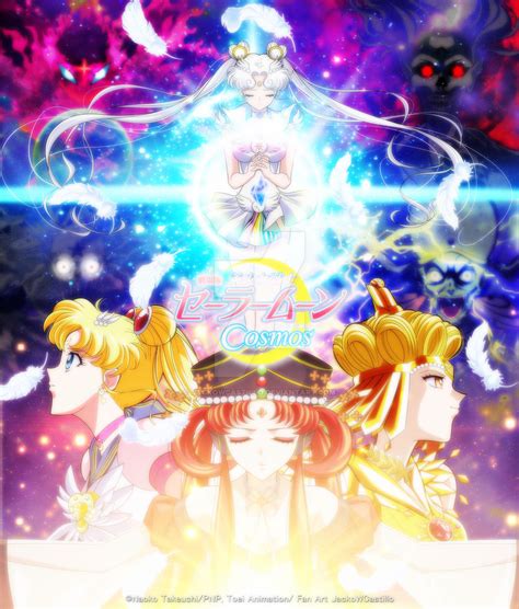 Sailor Moon Cosmos The Movie Part 2 Poster By Jackowcastillo The