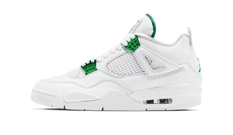 Nike Air Jordan 4 Retro White Metallic Green Ct8527 113