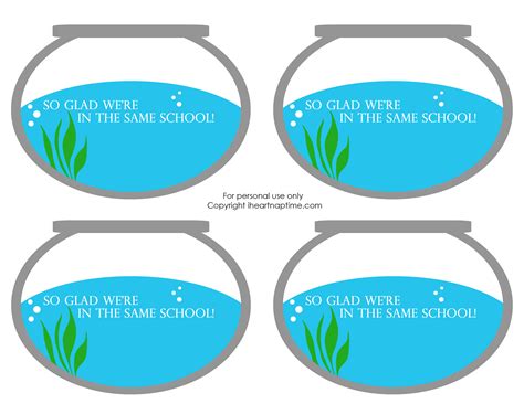And they're all free for you to download and print! 6 Best Images of Fish Bowl Template Printable - Fish Bowl ...