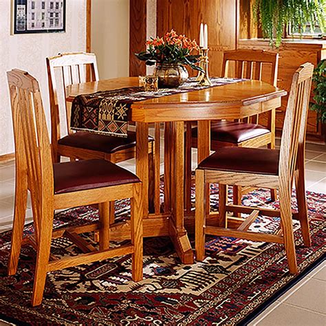 Arts And Crafts Dining Table Woodworking Plan Wood