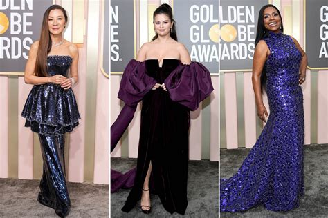 The Best Dressed Celebs At The 2023 Golden Globes Michelle Yeoh Selena Gomez More Sun Showbiz