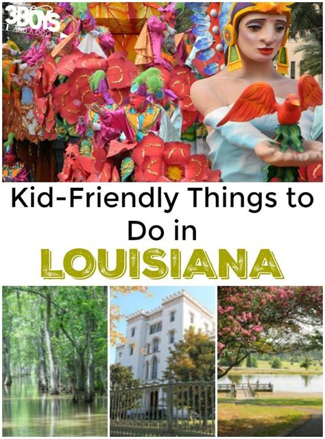 Kid Friendly Things To Do In Louisiana Kids Vacation Kid Friendly