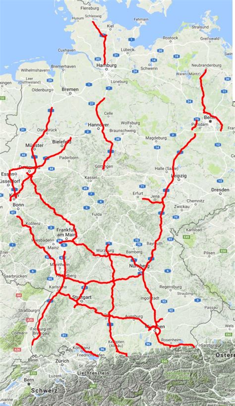 Lkw mit frischen lebensmitteln waren ebenfalls vom fahrverbot ausgenommen und durften die auf allen straßen außerhalb von wohnzentren bestehen sonntags in italien fahrverbote für lkw über 7. Ferienfahrverbot Lkw 2017 Karte | Karte