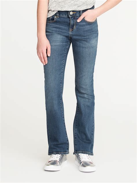 Medium Wash Boot Cut Jeans For Girls Old Navy