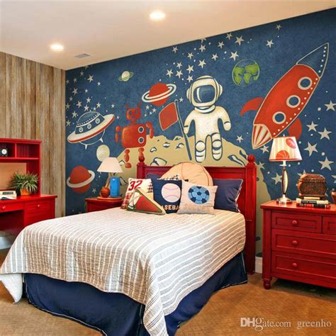 Want to gift your kid the world of his superhero! 20+ Kid's Space Themed Bedroom Design Ideas - HOME CBF