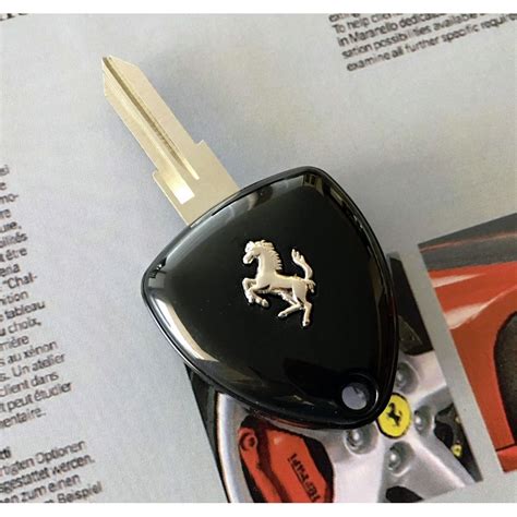 Ferrari Upgrade Blank Key Black Newer Style Key For Older Ferrari