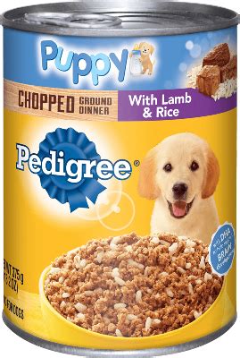 He asked us to mix some wet food with the dry food or change the brand. Lamb and Rice Canned Puppy Food: Wet Puppy Food | PEDIGREE®