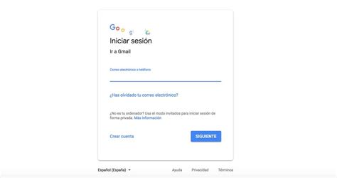 Iniciar Sesión En Gmail Cómo Entrar En Tu Cuenta De Correo Electrónico