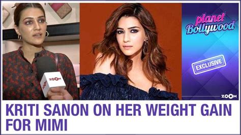 watch kriti sanon reveals details about her role in mimi weight gain
