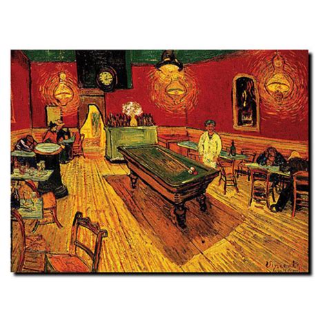 The Night Cafe Wall Art By Vincent Van Gogh Vincent Van Gogh Van