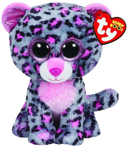 36151 Ty Beanie Boo Tasha Leopard 23626 Kids Soft Toys Rosefields