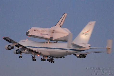 Goleta Air And Space Museum Space Shuttle Discovery Departs Edwards