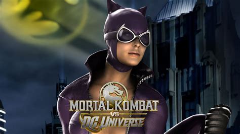 Mortal Kombat Vs Dc Universe Arcade With Catwoman Youtube