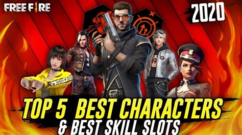 Gabung di pertempuran, jadilah legenda dalam operation chrono sekarang! Top 5 characters in Free Fire: Most Popular In Players