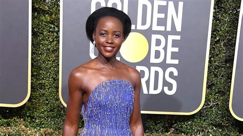 Lupita Nyongos Golden Globe Heels Cost 45—shop The Look For Less