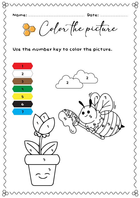 12 Bee Worksheets For First Graders Free Pdf At