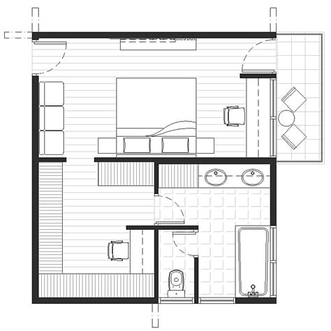 Modern Master Suite Floor Plans