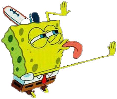 Spongebob Memes Licks Sticker By Tanya B
