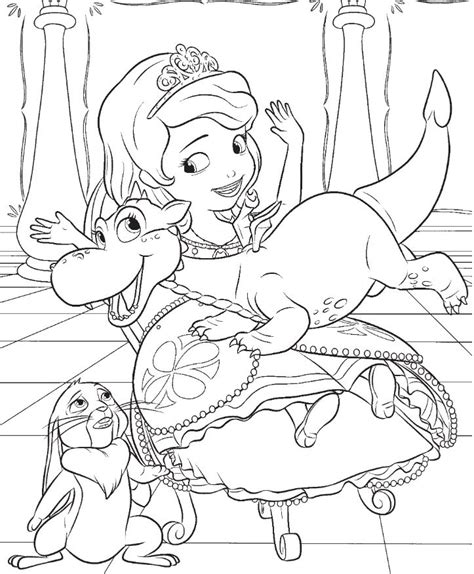 Dibujos De La Princesa Sofia Para Colorear Dibujos Disney