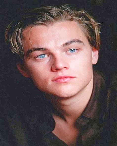 Apparently, leonardo dicaprio and gwyneth paltrow go way back. Handsome young Leonardo Dicaprio - NEW Paint By Number ...