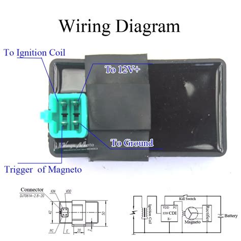 5 Pin Cdi Wiring Diagram Wiring Harness Diagram