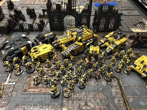 3000 Points Of Imperial Fist Finally Finished Posted In Fb But Damn