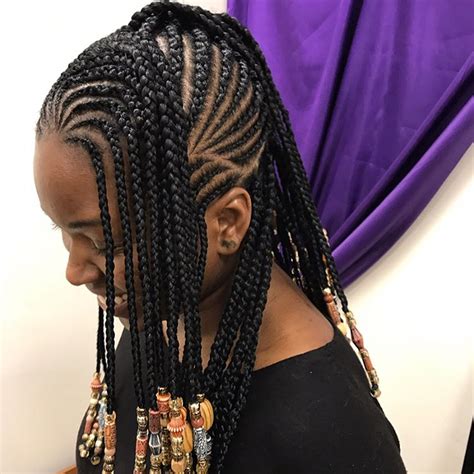 Gorgeous Braided Hairstyles With Beads From Instagram Allure