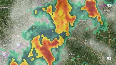 Strong Storms Gusty Winds Lightning Move Through Upstate