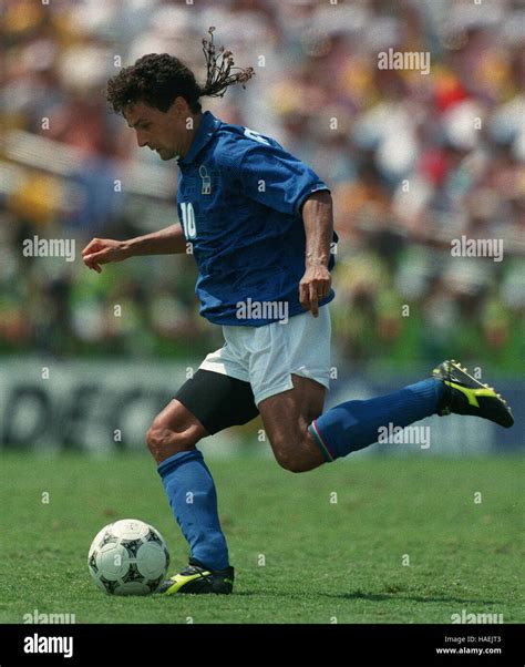 Roberto Baggio Italia Juventus Fc Y 17 De Julio De 1994 Fotografía De